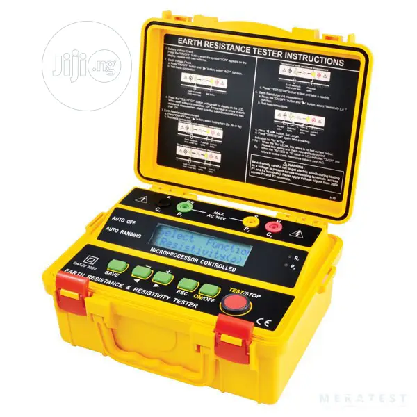 Sew 4 Wire Earth Resistance Resistivity Tester