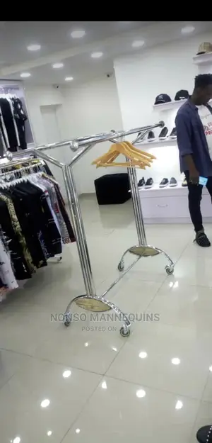 Stainless Y Shape Double Sided Cloth Racks
