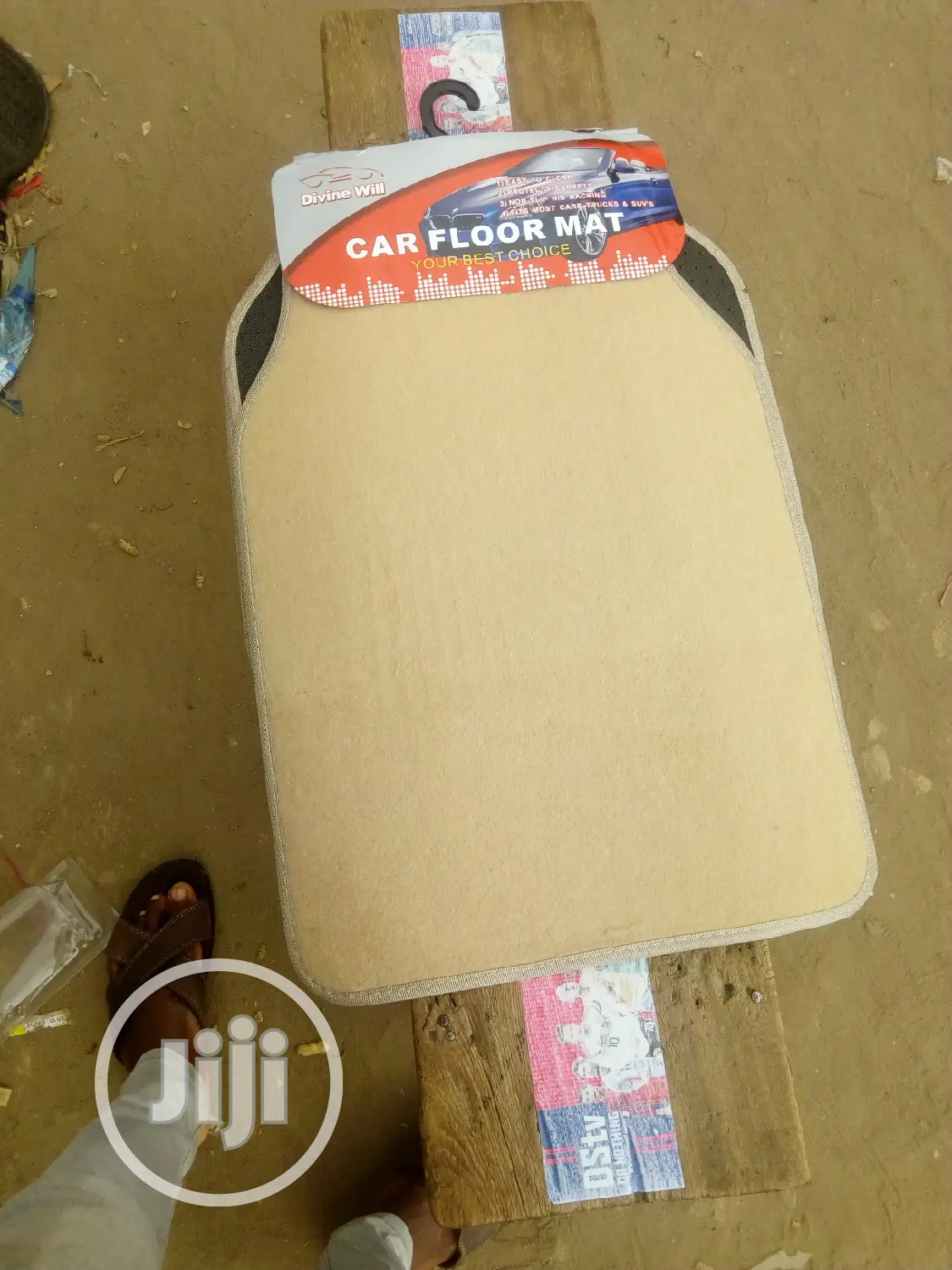 Log Foot Mat