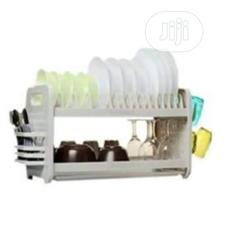 2 Layers Plastic Dish Racks