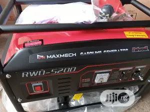 Maxmech 5200 Kva Gasoline Generator (100% Copper Coil)