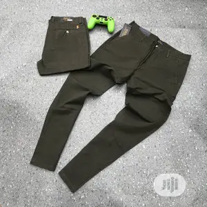 Quality/ Straight/Pencil Mouth Cut Chinos Trousers