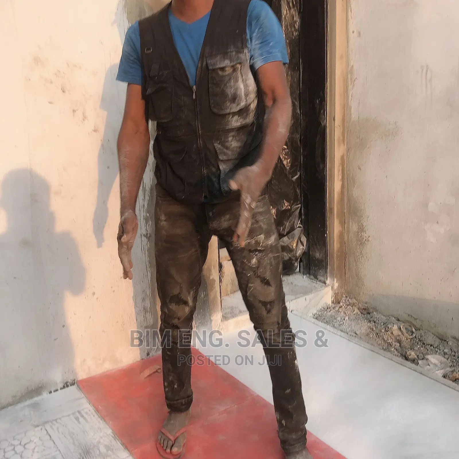 Compound Stamped Floor Polishing Design
