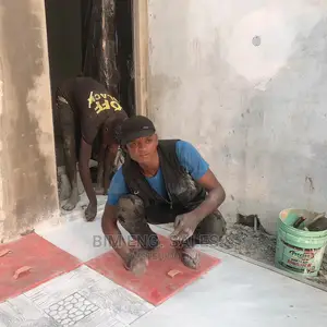 Compound Stamped Floor Polishing Design