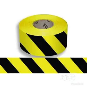 A Roll Of This 2'' Adhesive Floor Tape With Gum