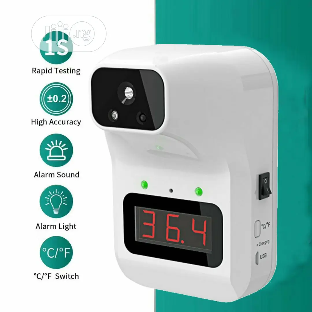 K3 Wall Mounted Infrared Forehead Thermometer