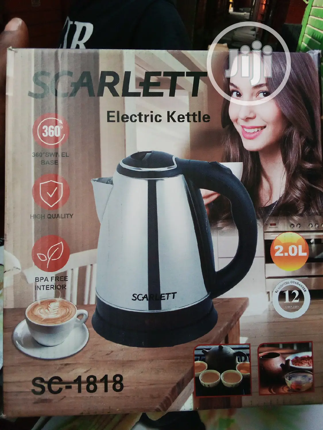 2.0litre Cordless Electric Kettle/Jug