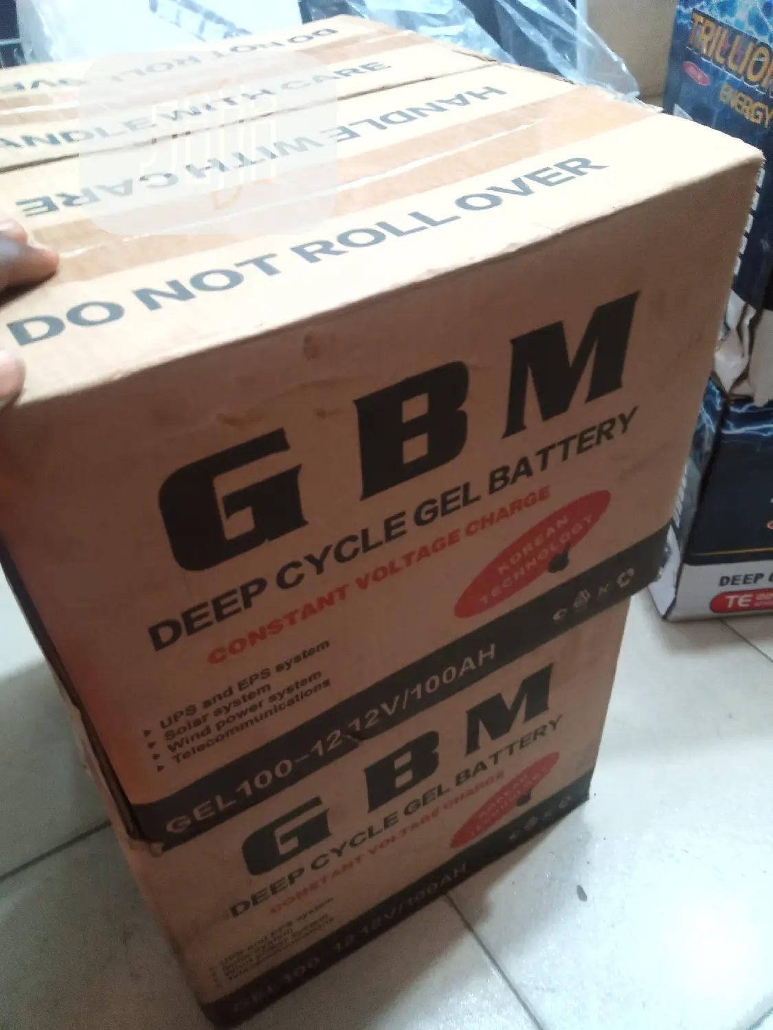GBM Battery 100ahs 12volt