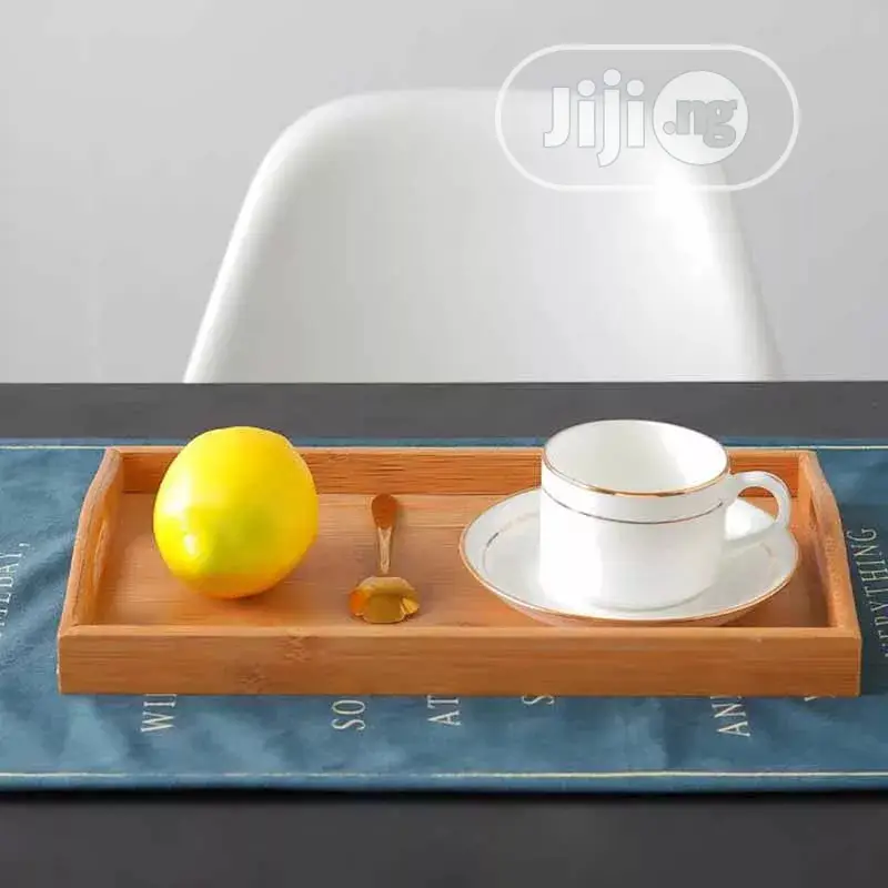 3pcs Bamboo Tray Set