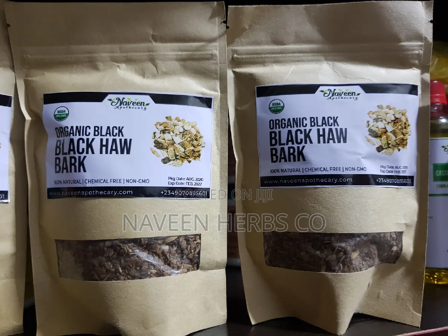 Organic Black Haw Bark -50grams