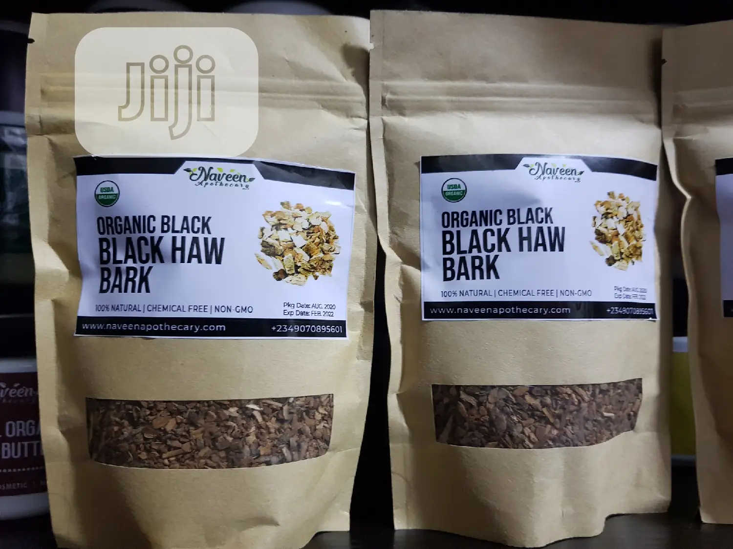 Organic Black Haw Bark -50grams