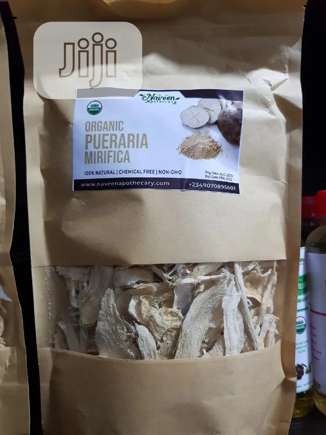 Pure Organic Pueraria Mirifica - 50grams