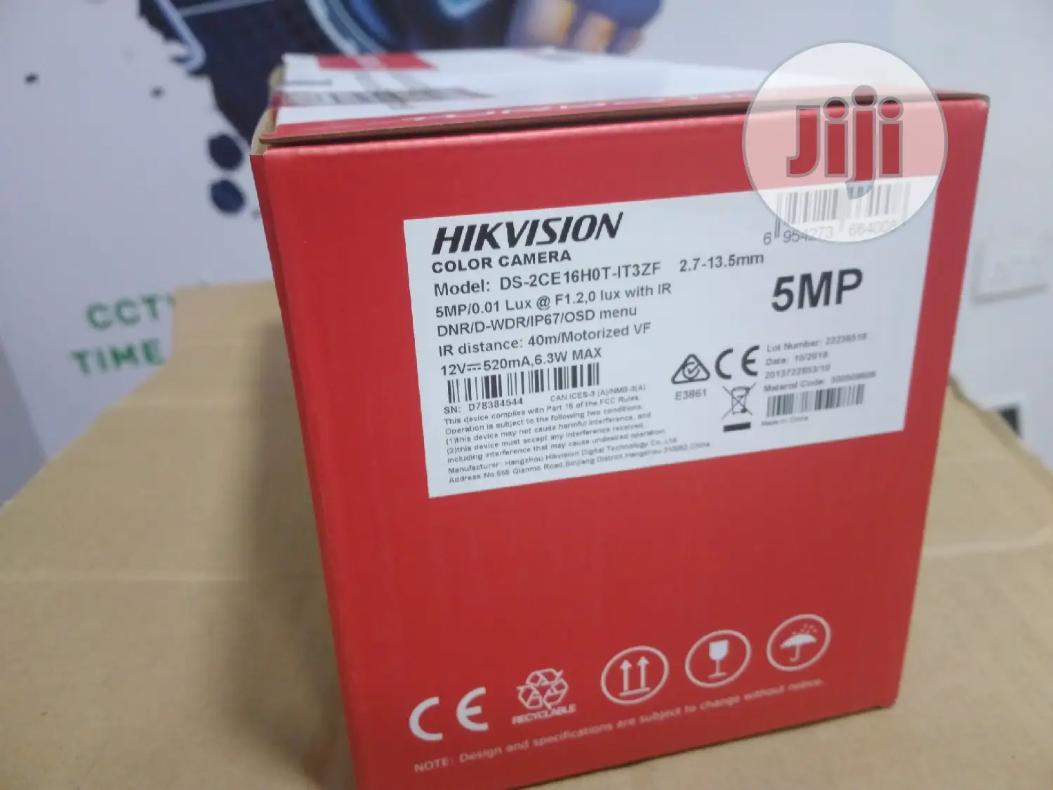 Hikvision 5mp Turbo Bullet Camera 3.6mm