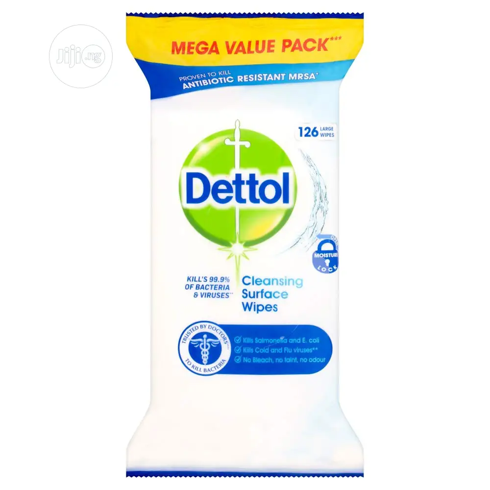 Cleansing Surface Wipes - 126 Large Wipes