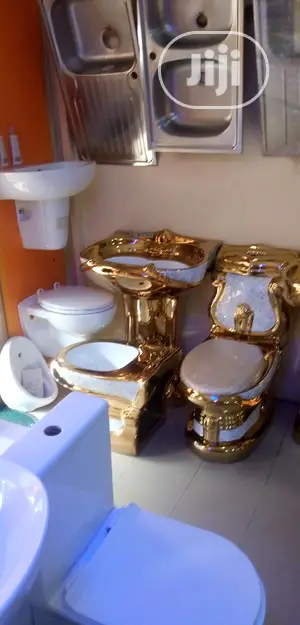 Executive Gold Water Closets.