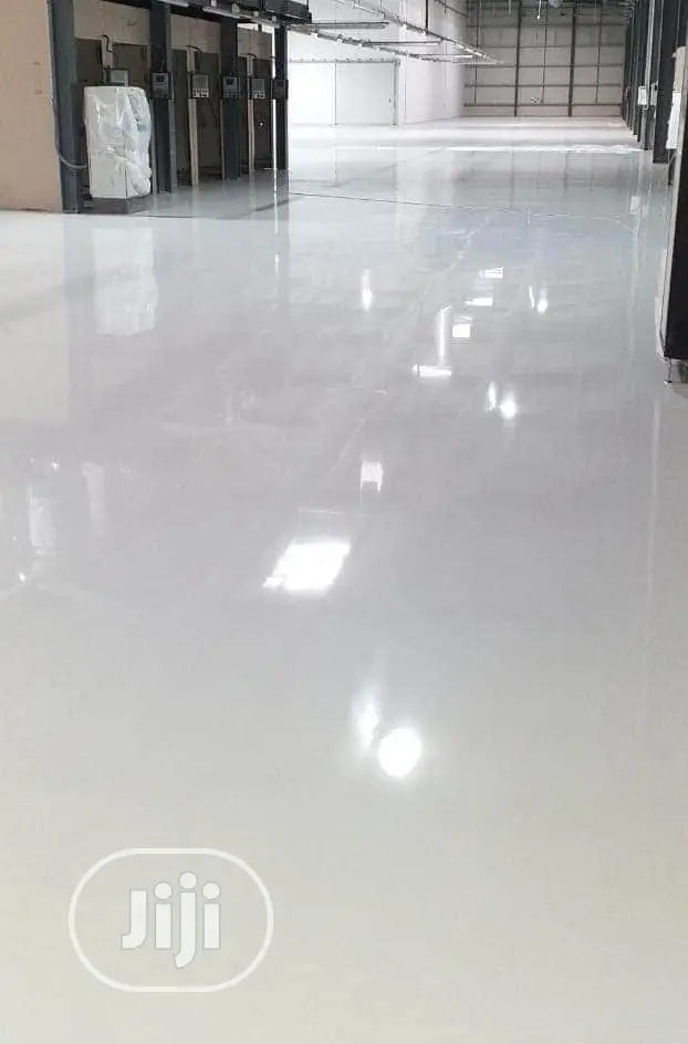 3D Image And Plain Industrial Epoxy With Stamp Increte