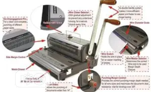 Wire O Book Binding Machines