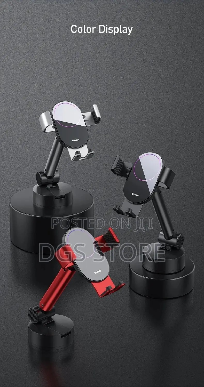 Baseus Simplism Gravity Car Mount Holder With Suction Base