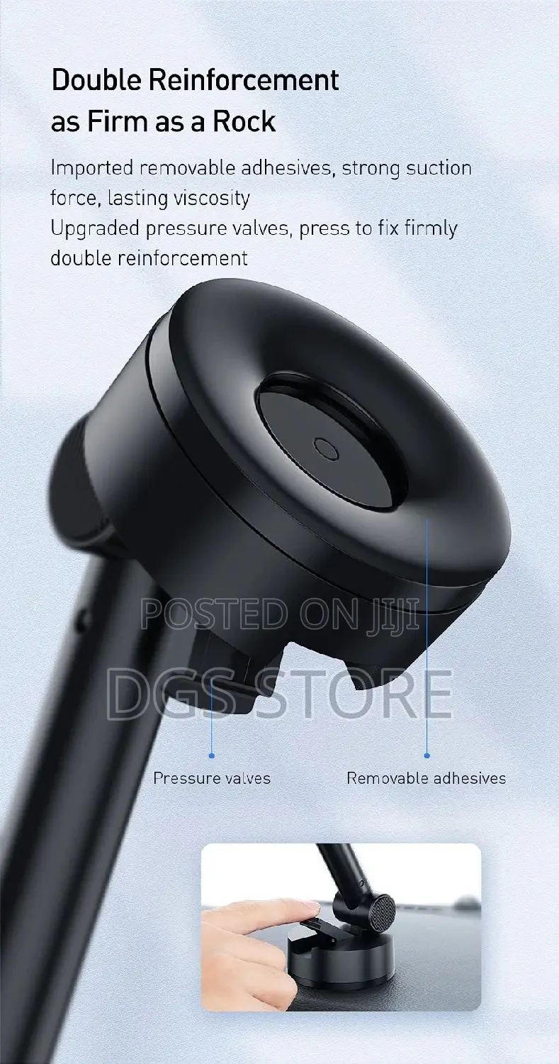 Baseus Simplism Gravity Car Mount Holder With Suction Base