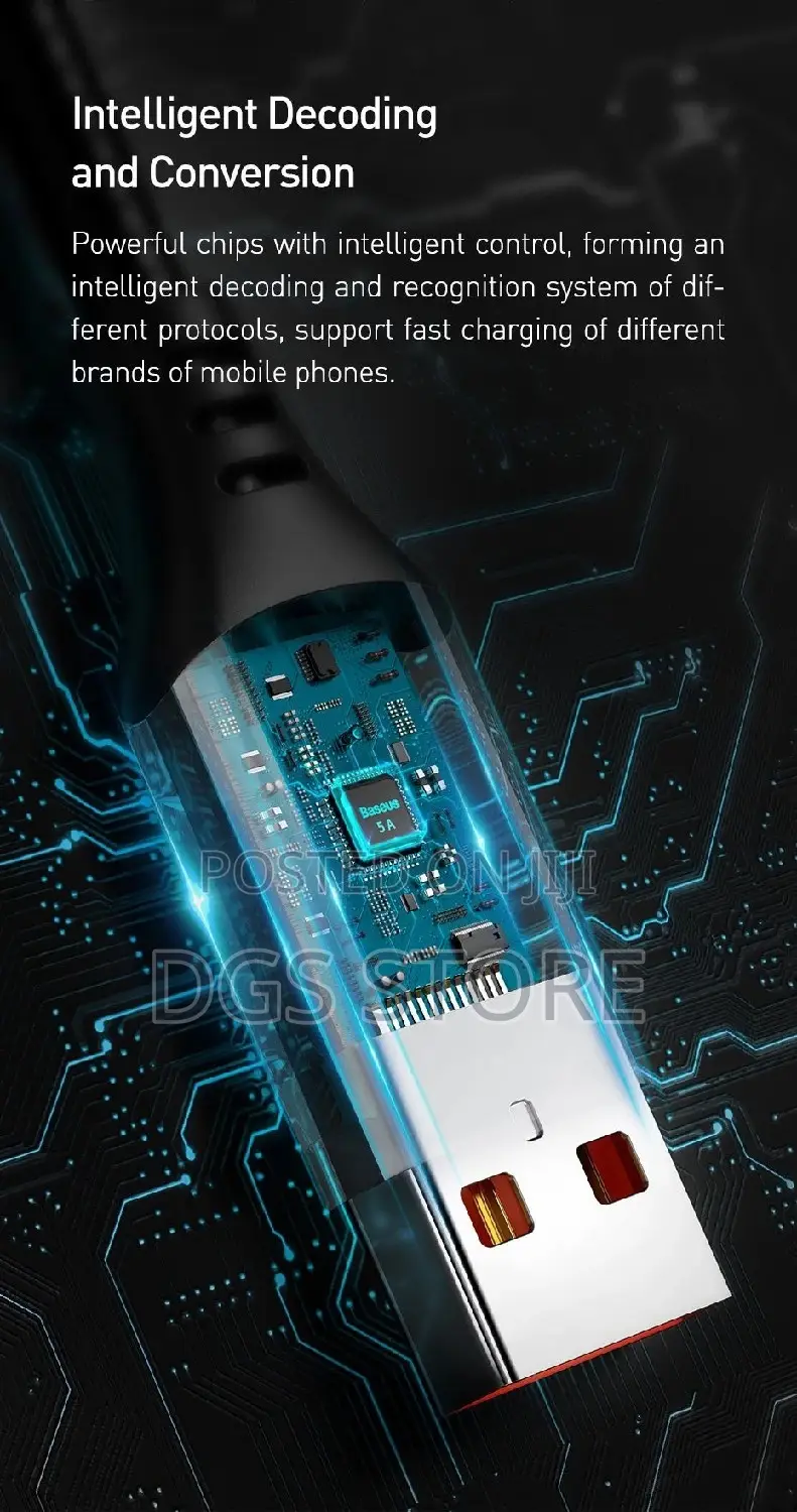 Baseus Fast Charging Cable Type C Multi Protocol Conversion