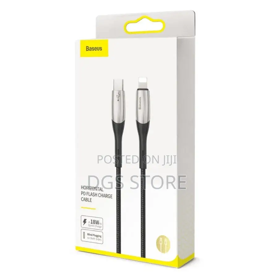 Baseus Horizontal PD Flash Charge Cable 18W