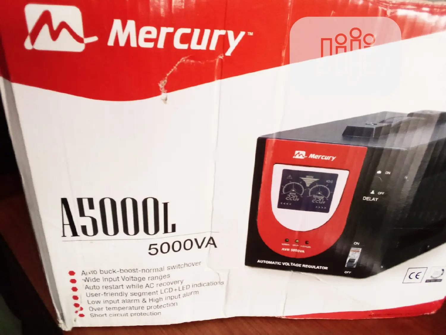 Mercury 5kva Stabilizer