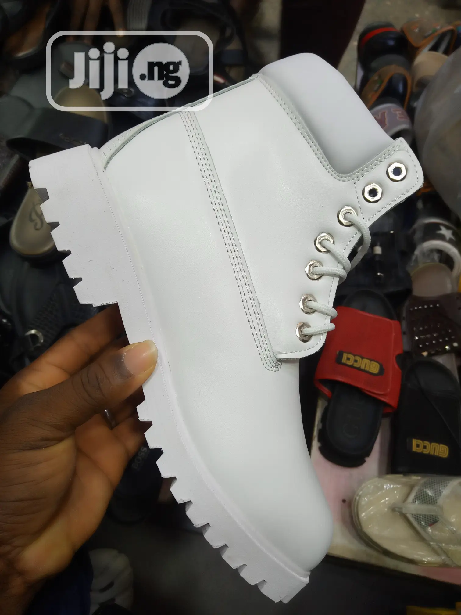 Timberland Men's White Boot