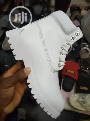 Timberland Men's White Boot