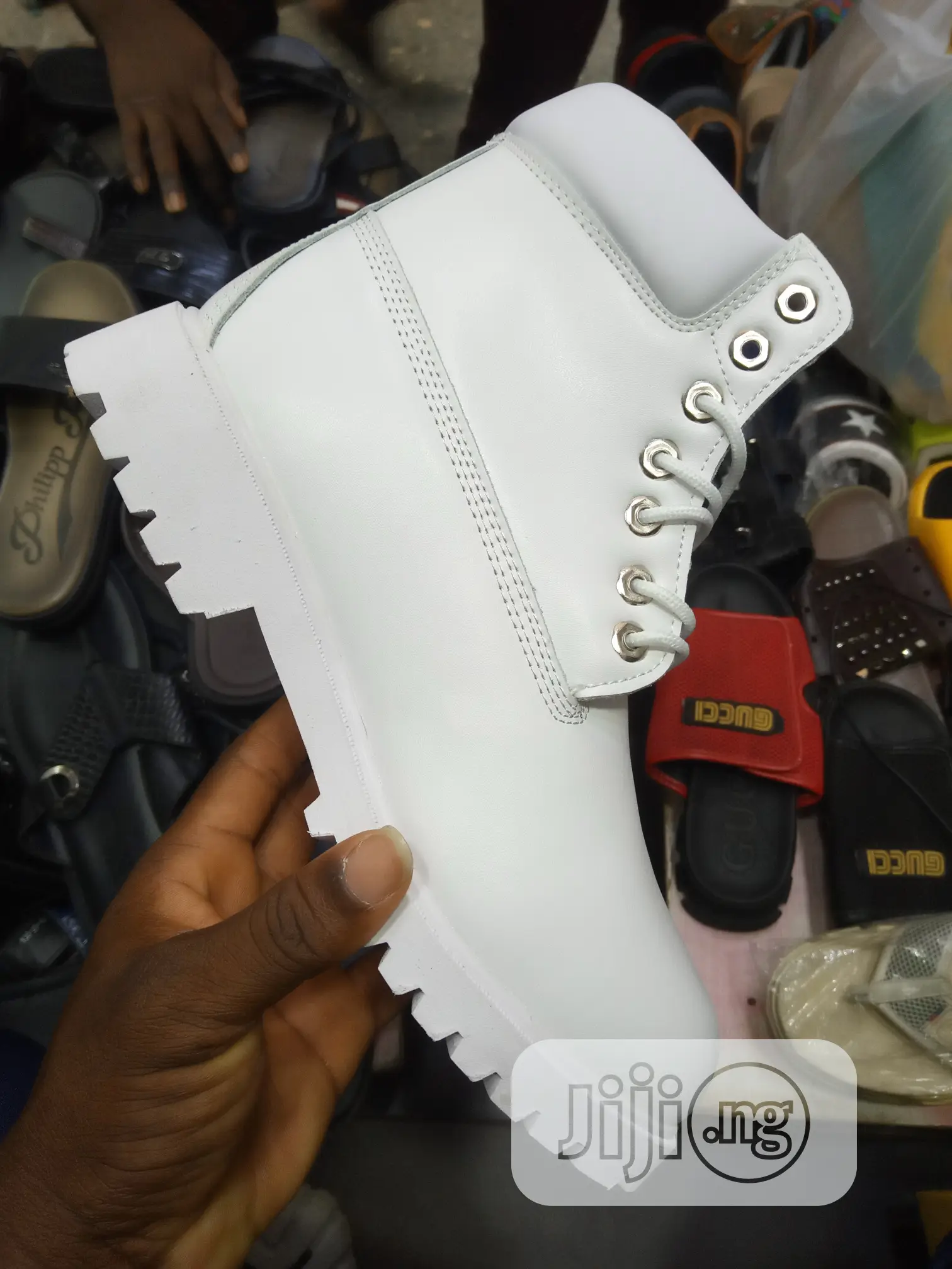 Timberland Men's White Boot