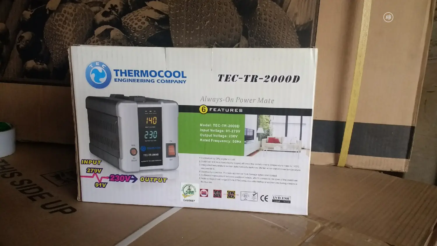Haier Thermocool Tec 2000watts Digital Voltage Stabilizer