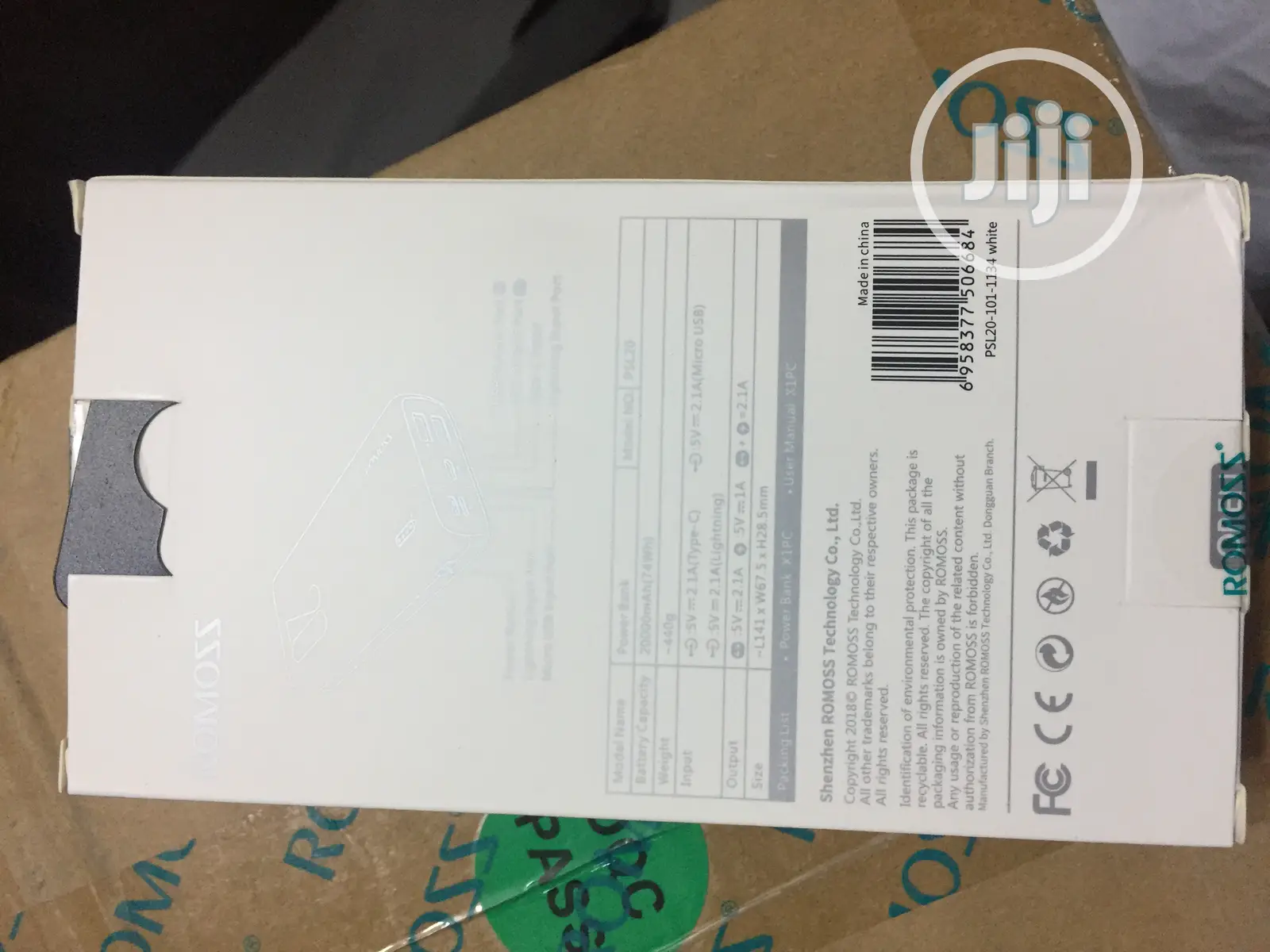 Romoss Simple 20 20000mah Powerbank