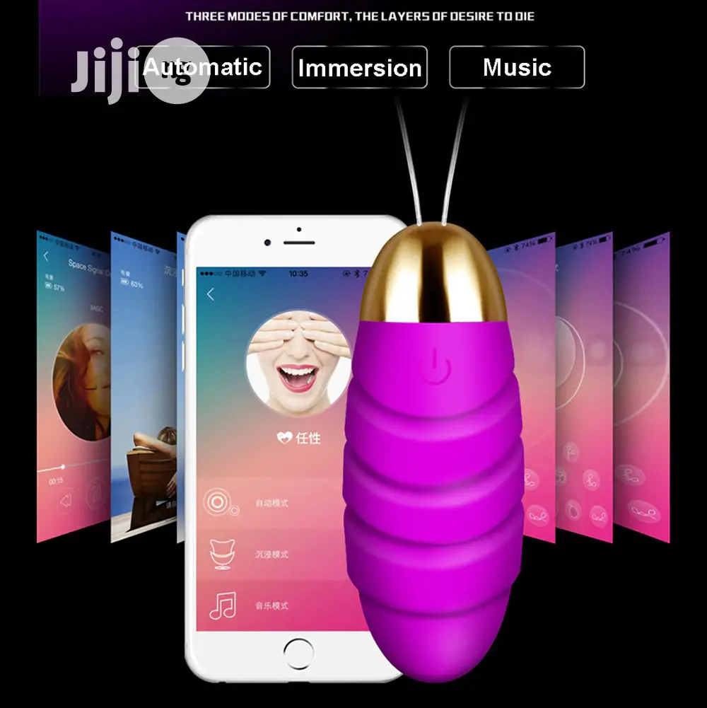 Bluetooth Wireless APP Remote Control Vibrating Egg Sex Toy