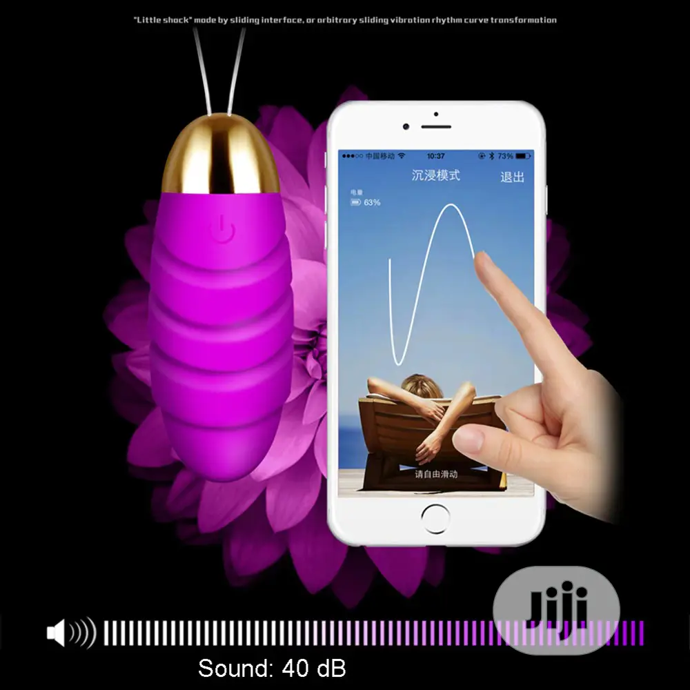 Bluetooth Wireless APP Remote Control Vibrating Egg Sex Toy