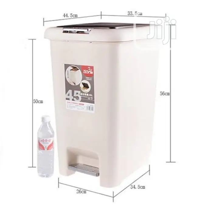 45 Litres Plastic Pedal Dustbin