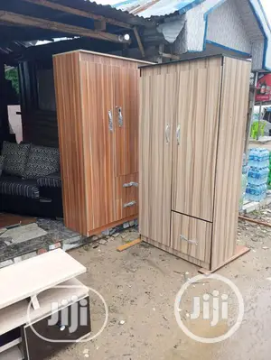 Photo - Luxury Double Door Wooden Standing Wardrobe.