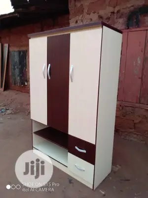 Luxury Double Door Wooden Standing Wardrobe.