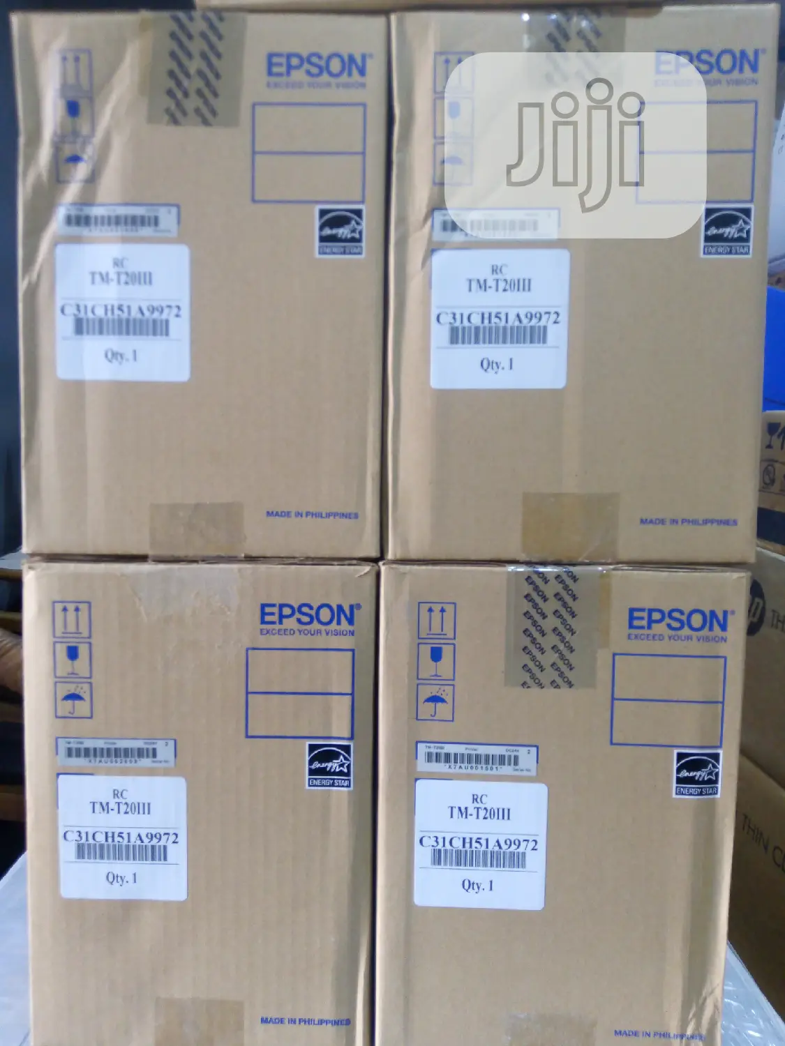 Epson Tm-T20iii Pos Receipt Printer With All Ports