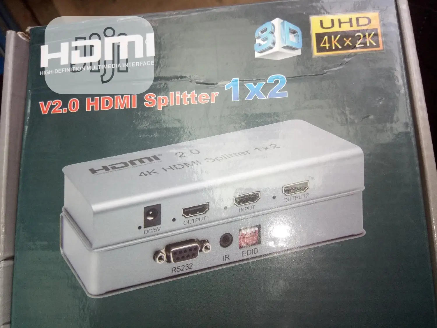 HDMI Splitter 1×2 2.0