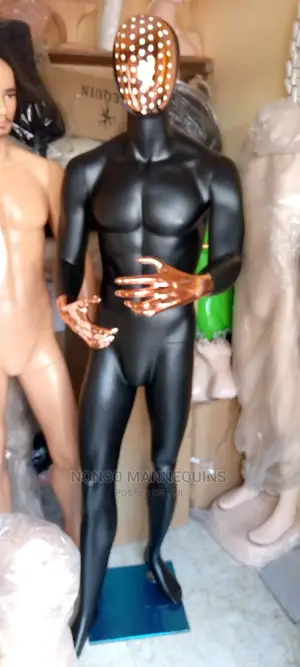 Fibre Male Gold and Bronze Display Mannequin