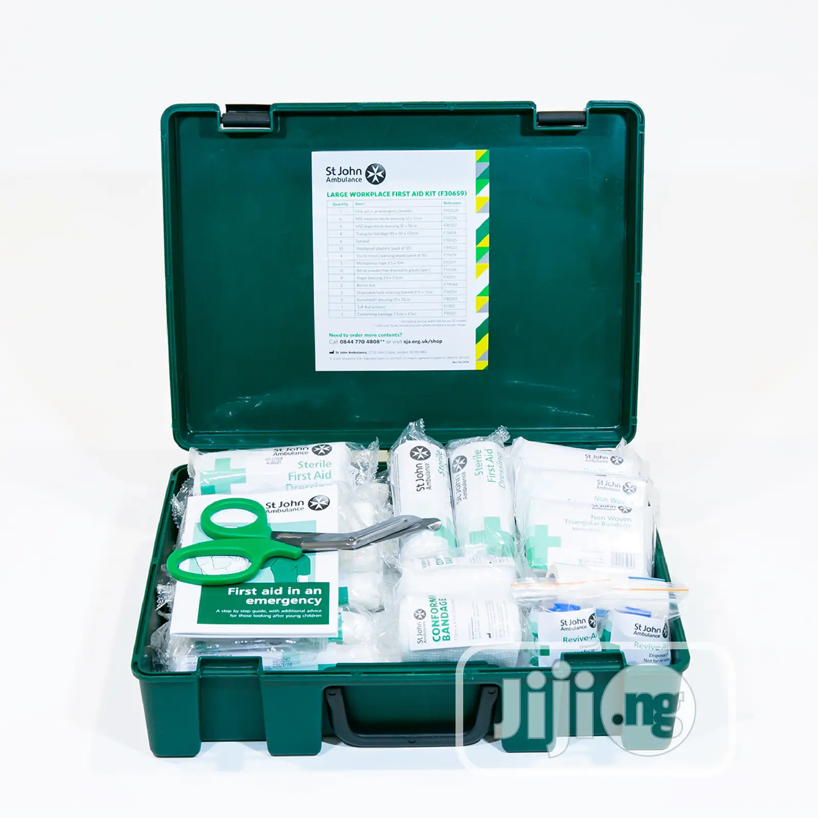St John Ambulance Fully Equipped Large Sized First Aid Kit