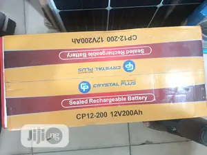 12volt 200ahs Battery Crystal Plus With Warranty