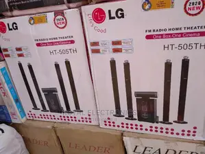 Lg 505 Home Theater 3000watt With4 Long Speaker and Center
