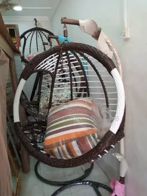 Luxury Indoor/Outdoor Rattan Made Hanging Swing Chair.