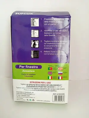 Mosquito Window Net Mesh Curtain Protector - White