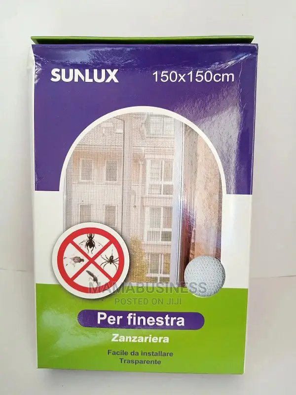 Mosquito Window Net Mesh Curtain Protector - 150x150cm