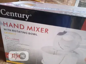 Century Hand and Cake Mixer With Rotating Bowl
