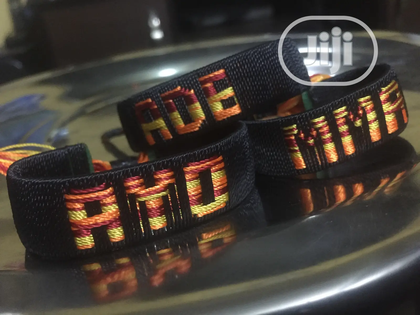 Africa Customized Embroidery Bracelets | Multicolored