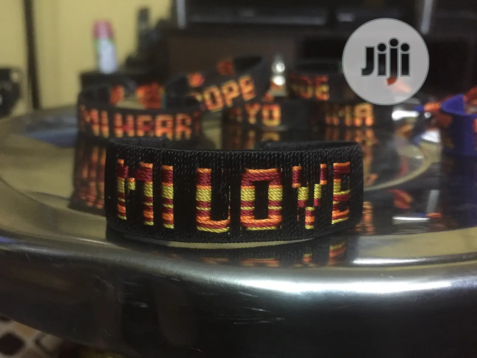 Africa Customized Embroidery Bracelets | Multicolored
