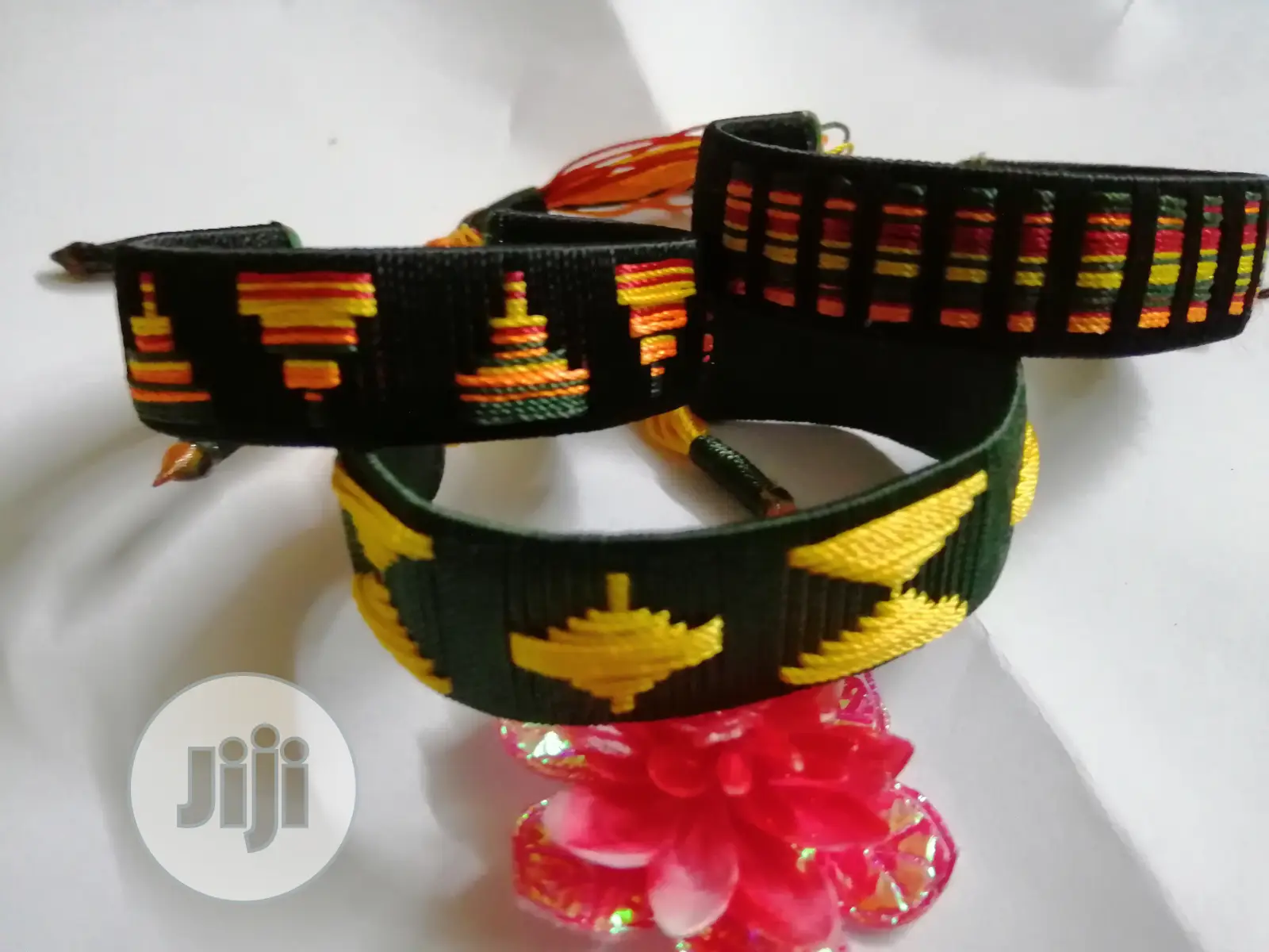 Africa Customized Embroidery Bracelets | Multicolored