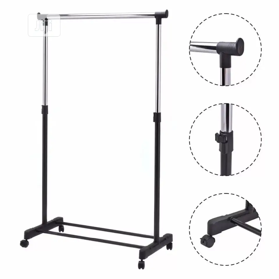 Adjustable Rolling Clothes Hanger